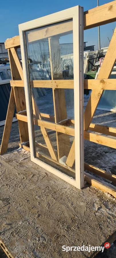 OKNA KacprzaK Witryna FIX 95x161 Używany TRAPEZ Siedlce