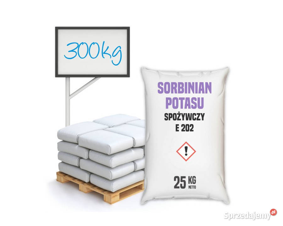 Sorbinian potasu spożywczy E202 sprzedam