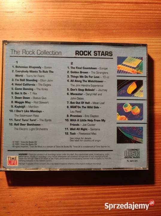 Składanka Rock Stars The Rock Collection 2cd świętokrzyskie Kielce