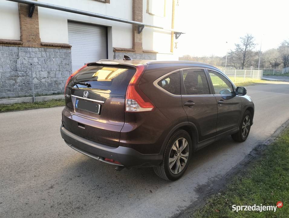 Honda CRV kamera parktronik oryginalny lakier kurtyny powietrzne Gęsiniec