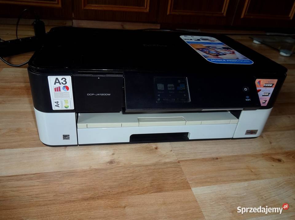 Atramentowa drukarka Brother DCPJ4120DW A4 A3 atramentowa