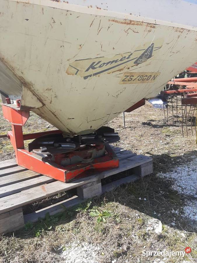 Rozsiewacz nawozu Rauch komet zs 800 Kłodzko
