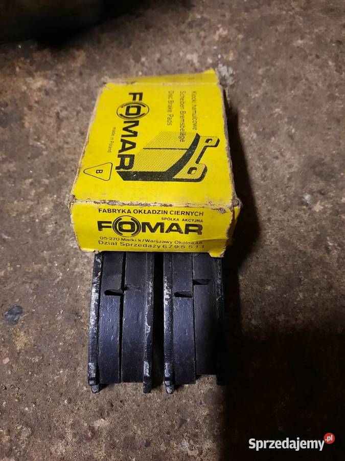 Klocki hamulcowe orginal fomar fiat 125p Gołdap