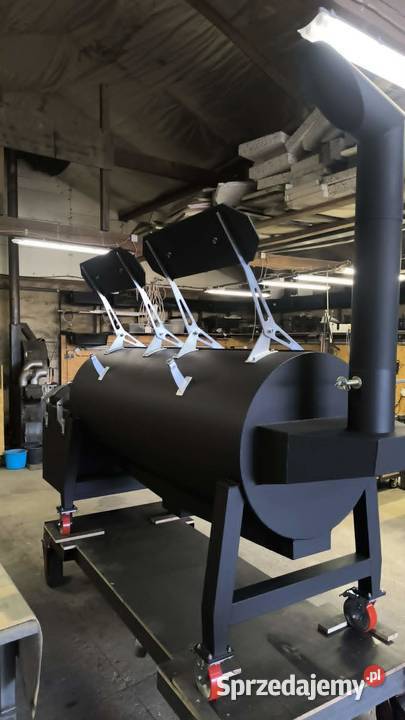 Smoker American bbq Wędzarnia kolos blacha 4mm dolnośląskie Owczary