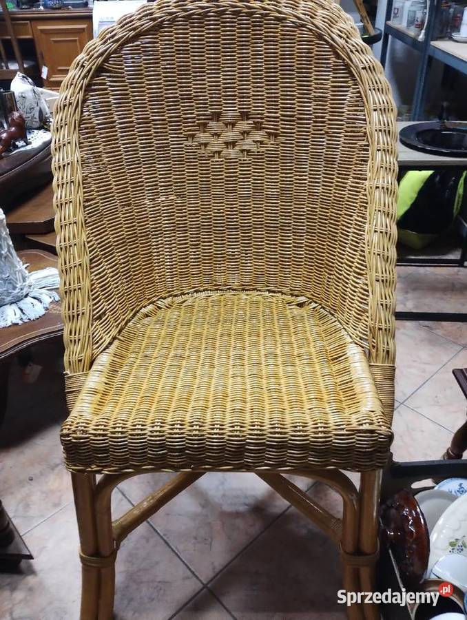 Fotel rattanowy Ełk sprzedam