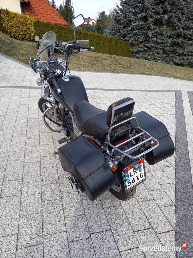 Honda Shadow VT500C z sakwami Lublin