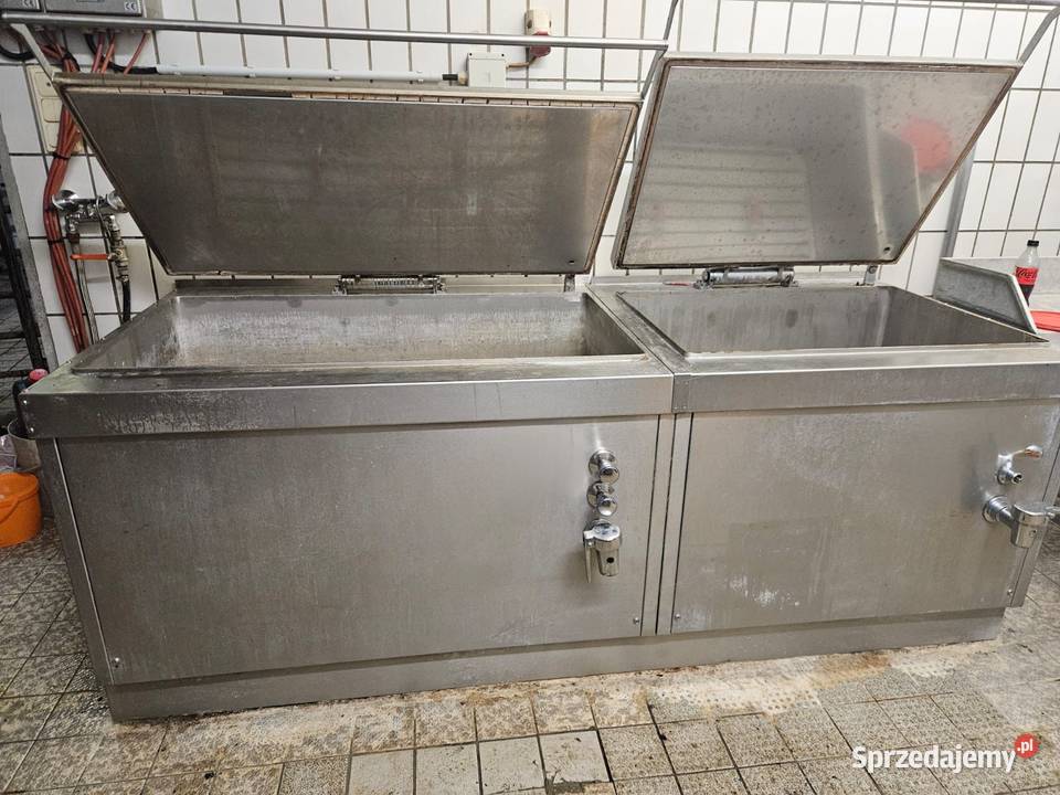 Podwójny kocioł warzelny Voss 400l i 300l Krotoszyn
