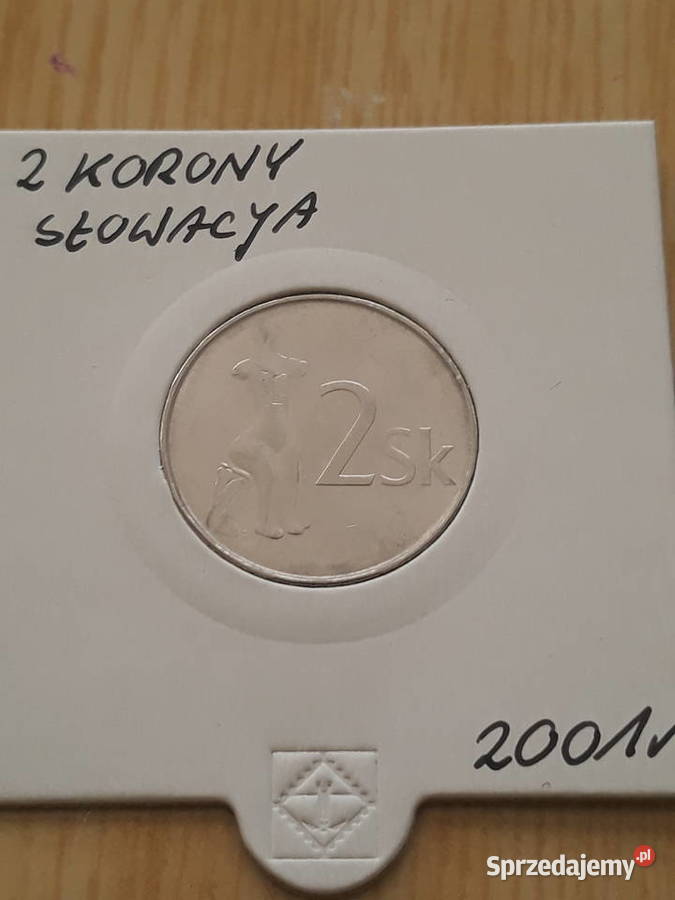 2 Korony Słowacja 2001 r Konin sprzedam