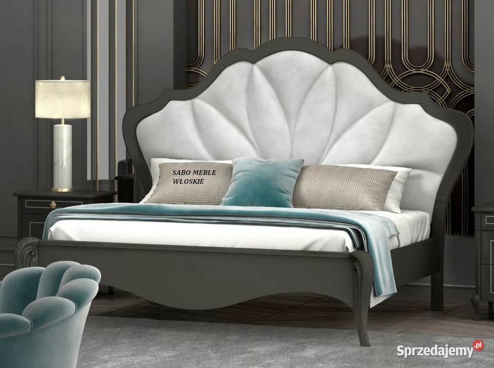 Klasyczne łóżko włoskie Ravello 180 orzechowe Przemyśl