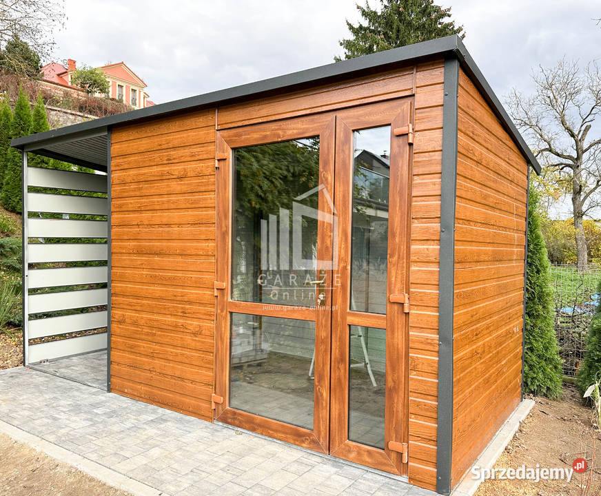 SCHOWEK DOMEK OGRODOWY 25m x 2m wiata 13m ID422 Altany i wiaty Iława