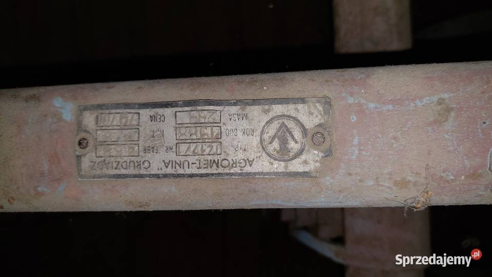 Kultywator Unia Grudziadz Warta