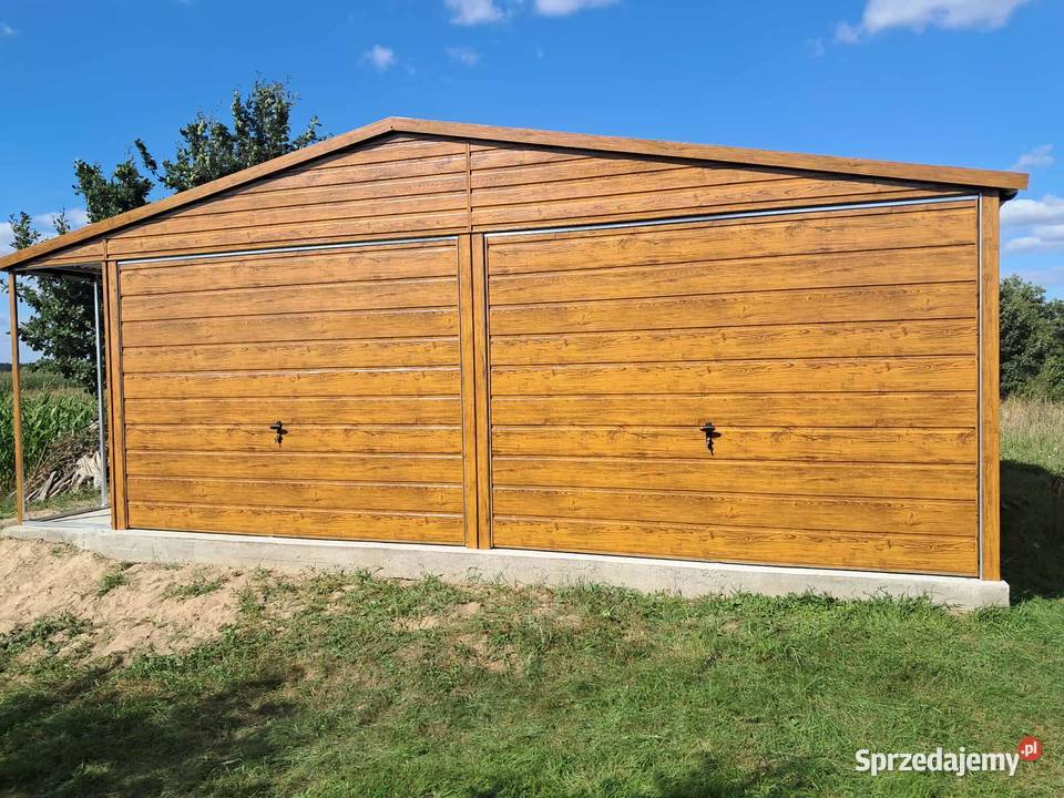 Garaż blaszany Wzmocniony PROFILAMI Producent podkarpackie