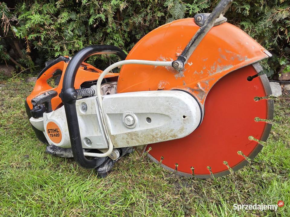 Piła do betonu przecinarka spalinowa STIHL TS420