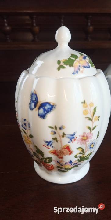 Puzderko Cottage Garden z pokrywką Aynsley Made Gdańsk
