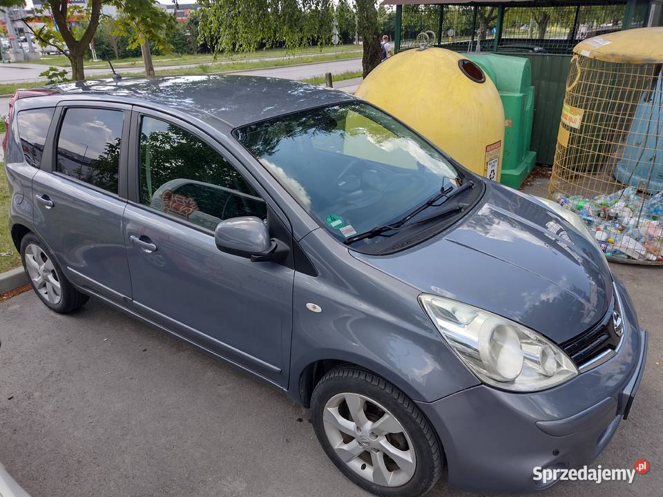 Nissan Note 16 benzyna 2009 r lubelskie Świdnik