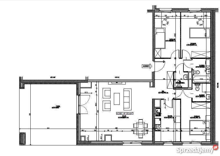 sprzedaż mieszkania 79m2 4 pokoje Warszawa sprzedam