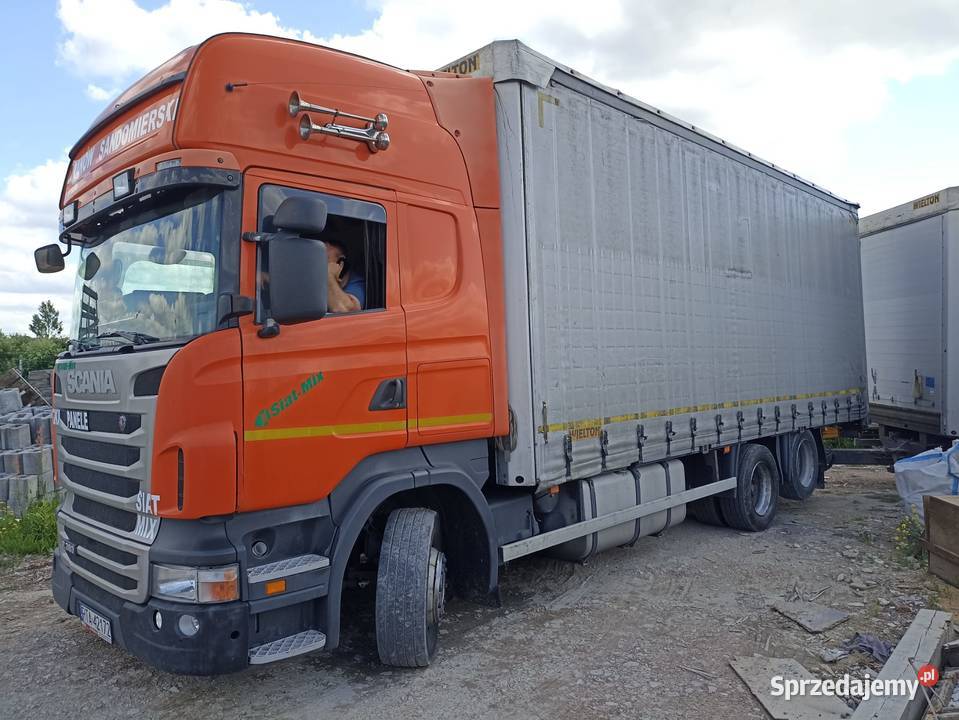 SCANIA R380 Tandem zestaw 2x77 JUMBO