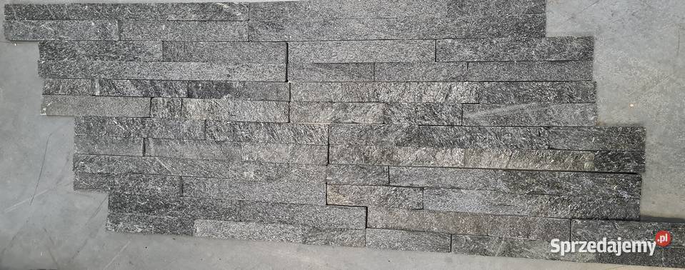 Kamień naturalny Quartz Czarny 10 x 35 0385 m2 mazowieckie Warszawa sprzedam