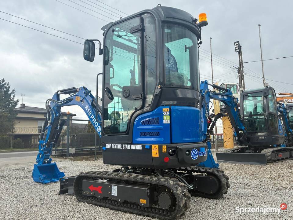 NOWA Minikoparka RIPPA R18 PRO 1800 mega Złoczew