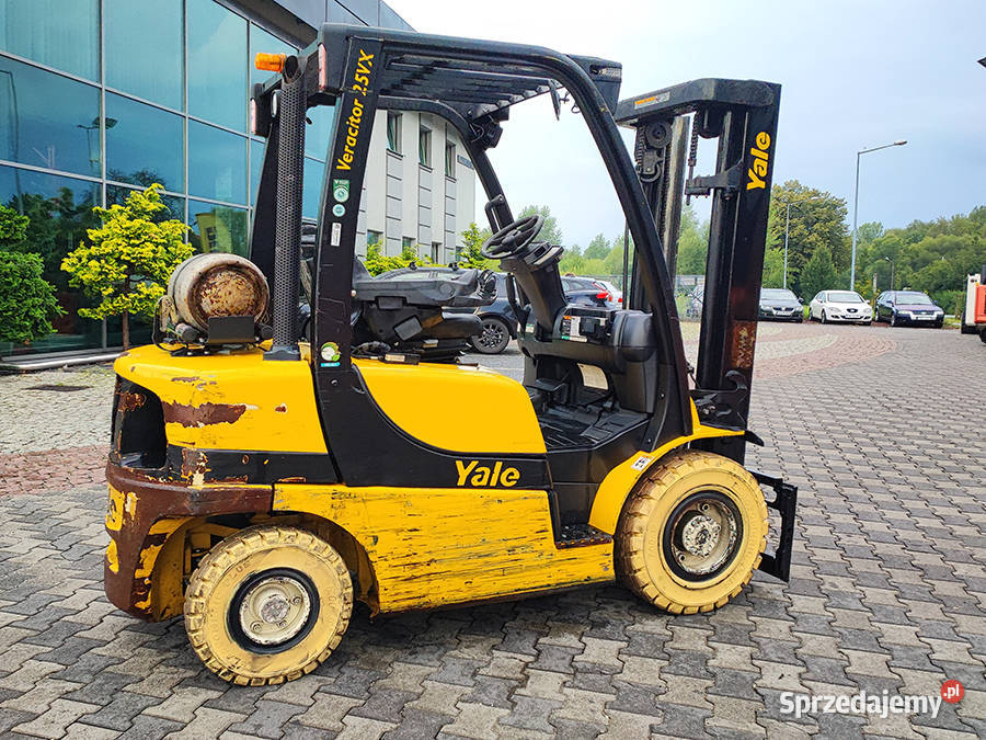 Wózek widłowy Yale GLP256VX 2016duplex 32 m LPG Wózki widłowe Kęty