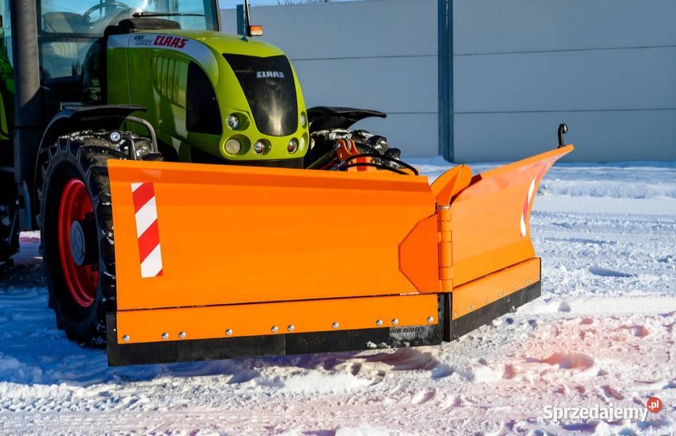 Pług śnieżny STRZAŁKOWY komunalny 27m Mroczków Duży sprzedam