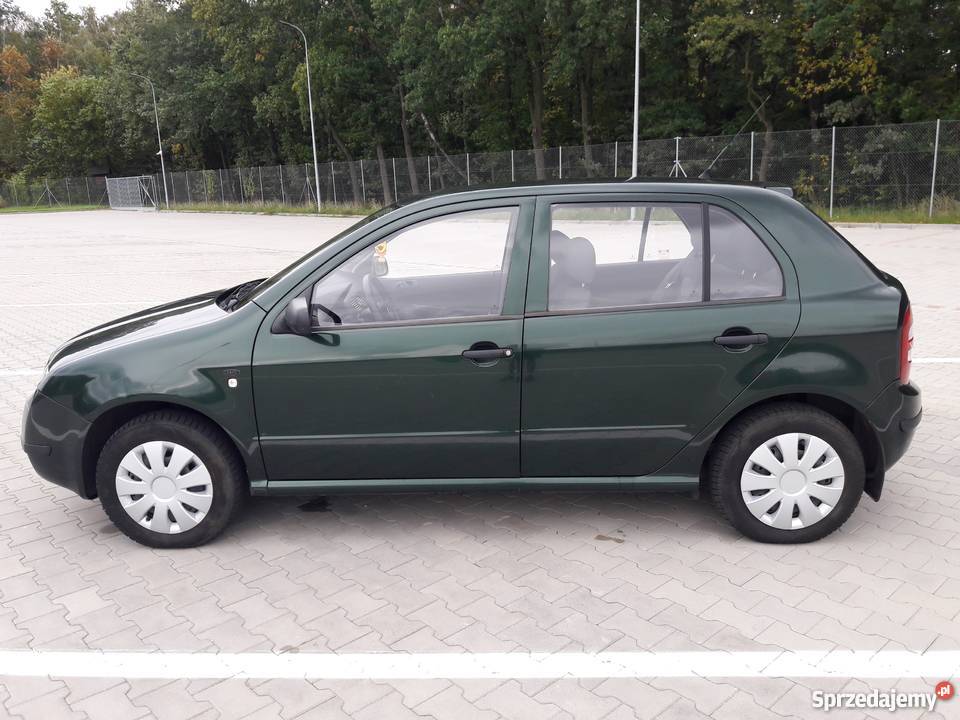 SKODA FABIA 14MPI 8V 90 przebieg Wspomaganie śląskie Gliwice