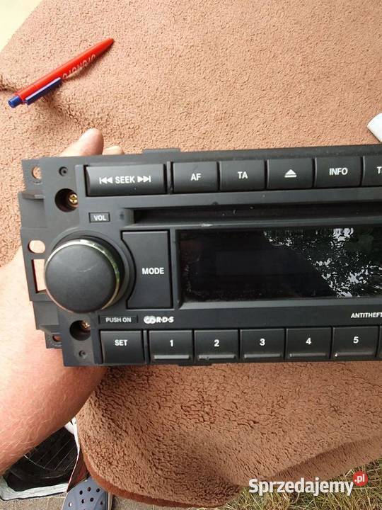 Radio Dodge Charger 5064067AD P05064067AD Sprzęt audio fabryczny sprzedam