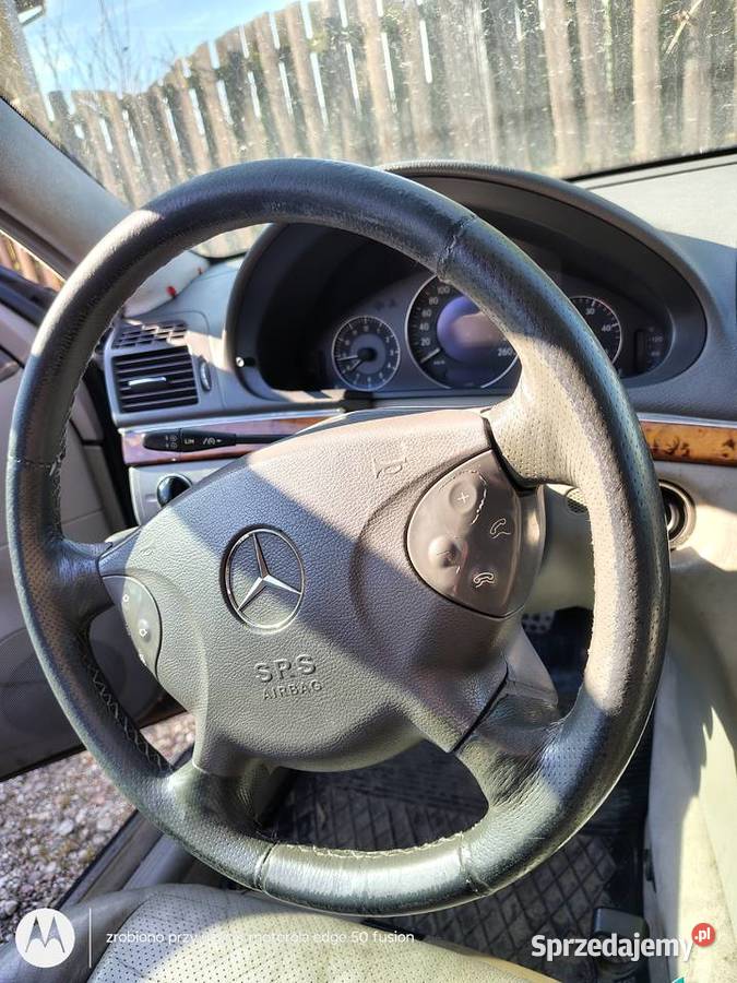 Kierownica poduszka airbag Mercedes W211 e klasa osobowe Kierownice Książ Wielkopolski
