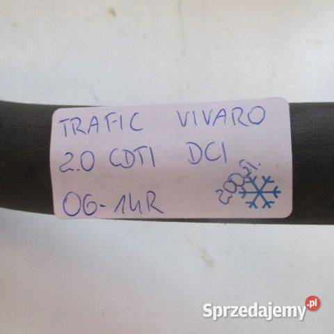 PRZEWÓD KLIMATYZACJI TRAFIC VIVARO 20 DCI Rakoniewice