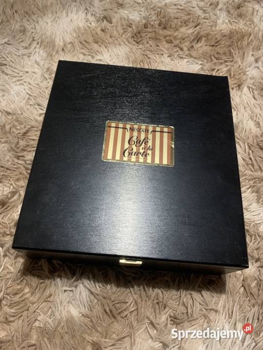 Pudełko na herbatekawe Nescafe Cafe a la Carte