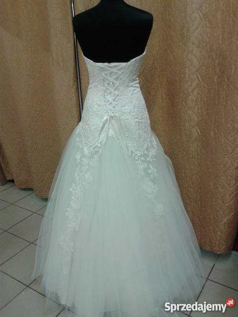 Sprzedam suknię ślubną rybka Emma ecru Rozmiar 40(L) Damska Rzeszów