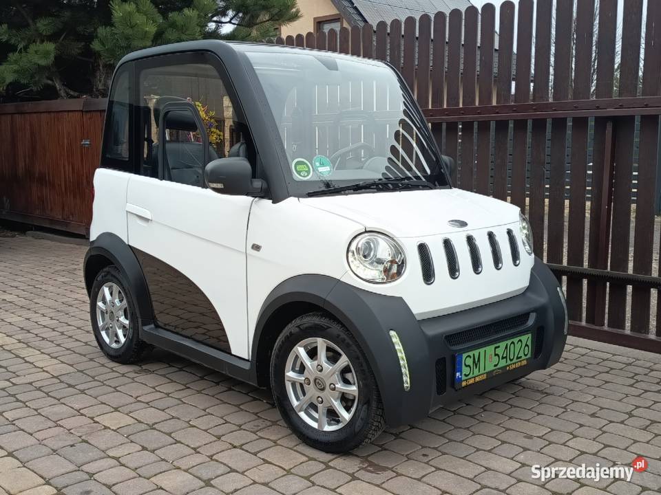 Microcar elektryczny Ari 802 l7e ogranicznik prędkości
