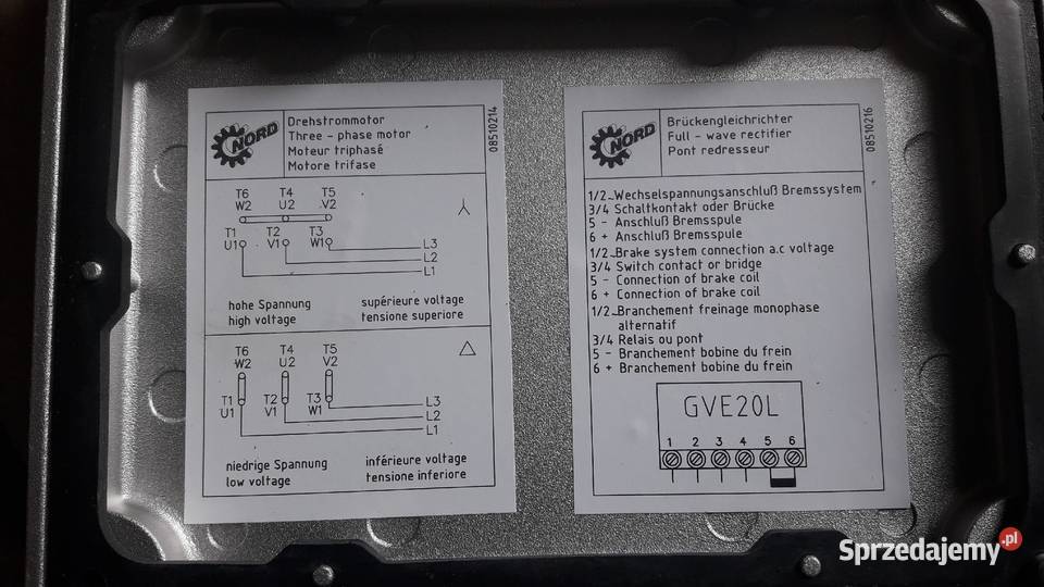 Silnik motoreduktor hamulec Racibórz sprzedam