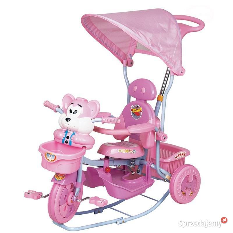EUROBABY ROWEREK TRÓJKOŁOWY RÓŻOWY Bielsk Podlaski