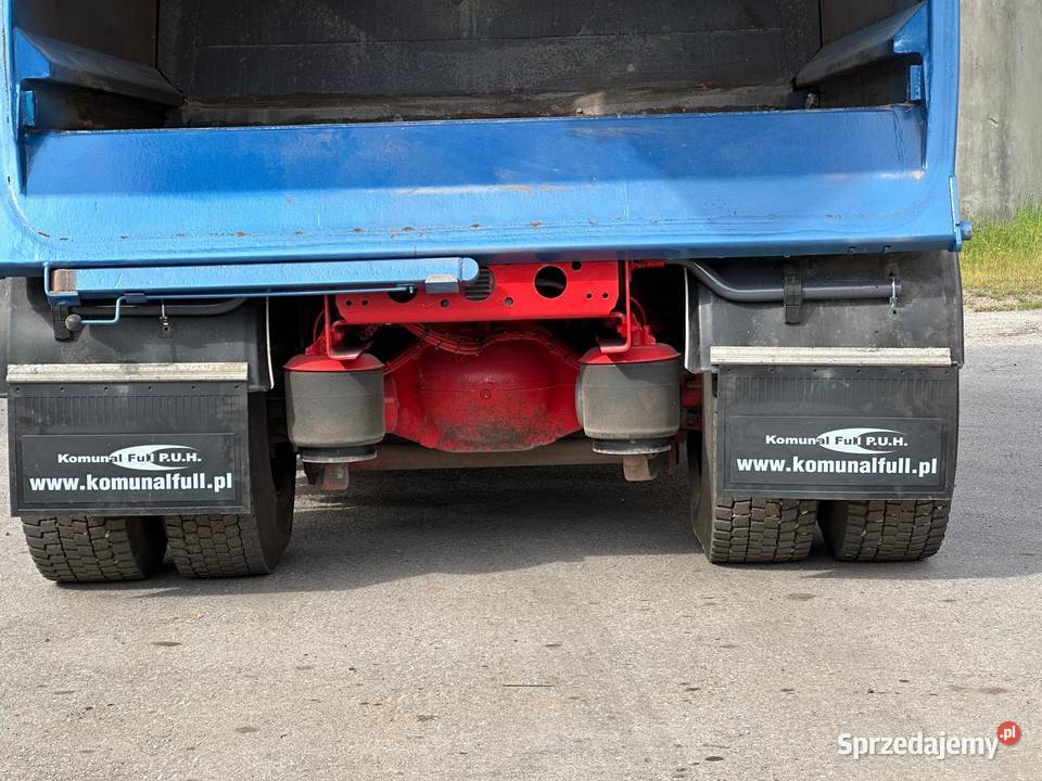 Mercedes Econic 1829 śmieciarka dwuosiowa NTM 290KM Nowiny