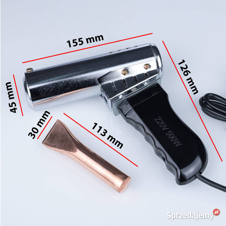 Lutownica Oporowa 500W Zakres Temp 200400C 2x11 Ludźmierz sprzedam