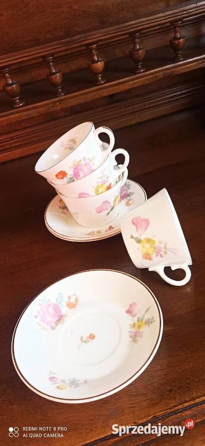 Filiżanka Meissen Gustavberg
Biała porcelana