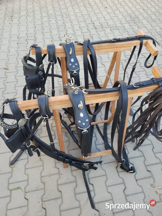 Uprząż na parę koni używana ful Pozostałe Pietrowice Wielkie
