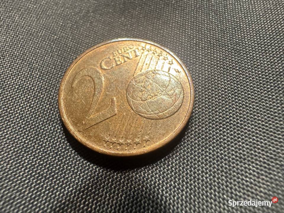 Austriacka moneta 2 eurocenty 2002r Starogard Gdański