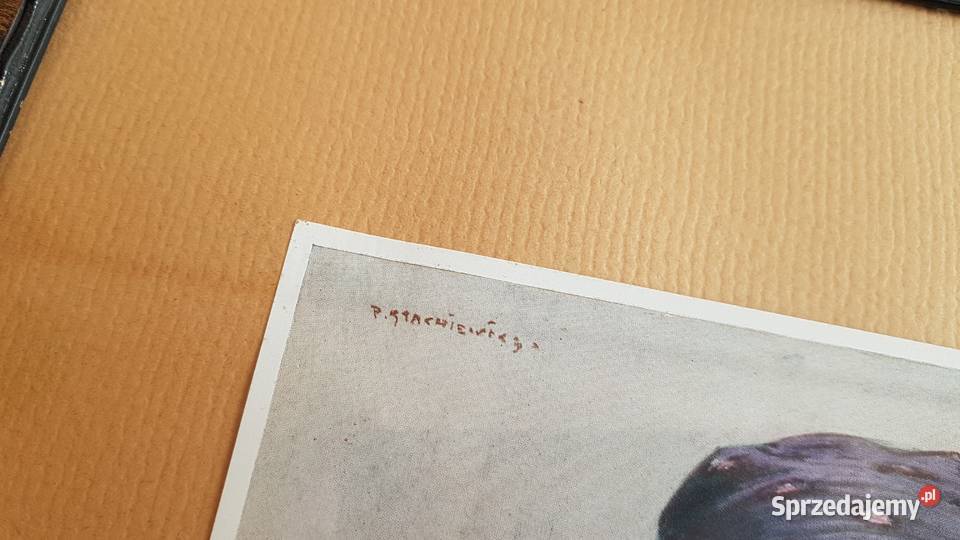 Stara grafikalitografia lata 3050 XX w Piotr Dąbrowa Górnicza