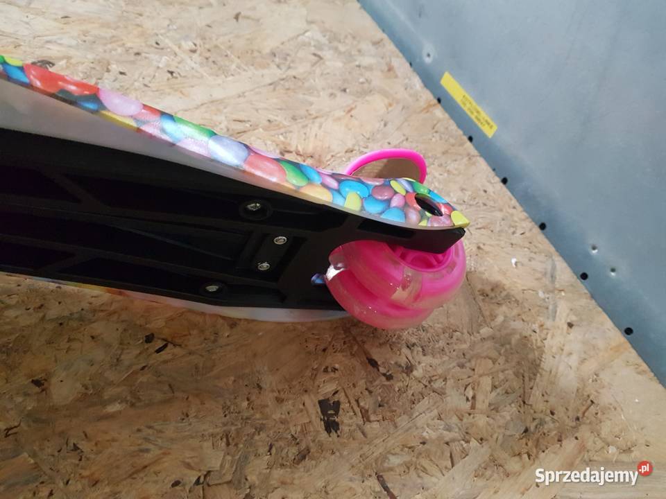 HULAJNOGA TRÓJKOŁOWA BALANSOWA KOŁA LED kolorowa wielkopolskie Głogowa