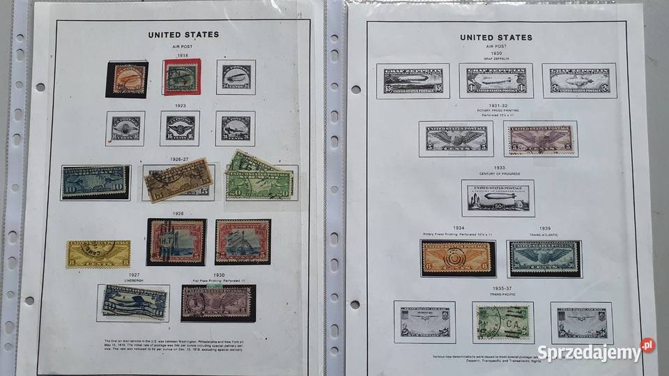 znaczki pocztowe USA mazowieckie Radom