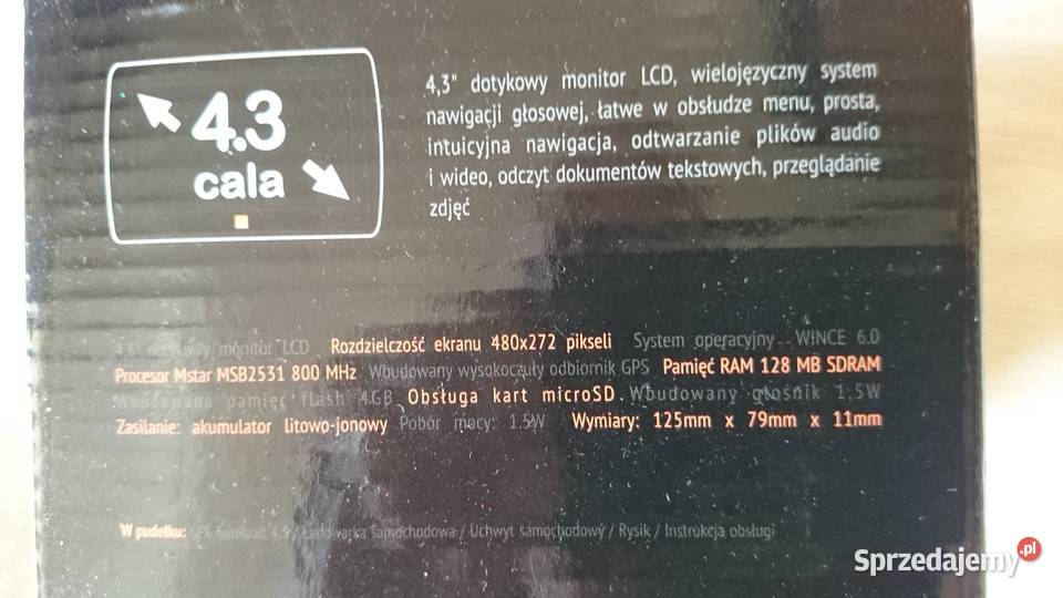 Nawigacja samochodowa GPS Nowa Zawiercie sprzedam