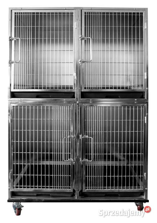 zestaw klatek weterynaryjnych zwierząt Częstochowa
