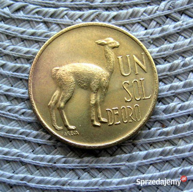 Peru 1 Sol 1975r Ładna Kalisz