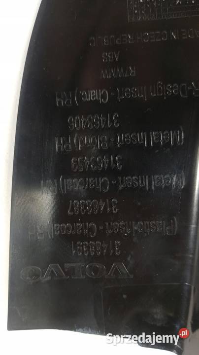 VOLVO V60 II S60 LISTWA PROGOWA PRAWY PRZÓD osobowe dolnośląskie