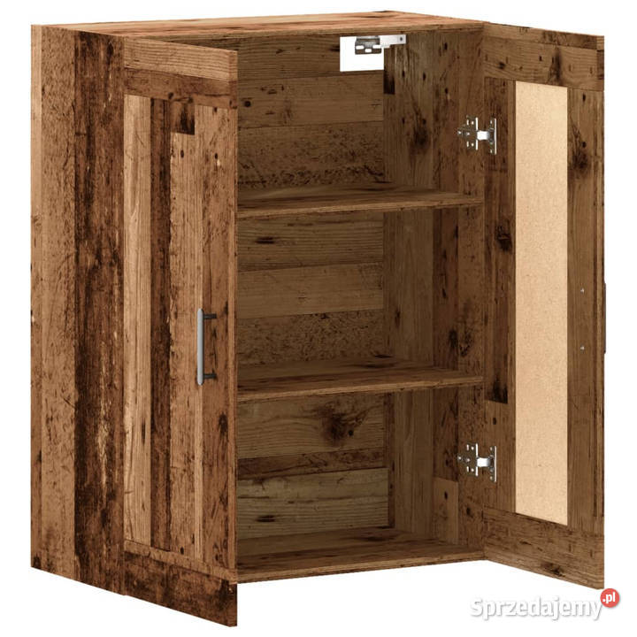 Szafka wisząca stare drewno 695x34x90 WM857308 Warszawa sprzedam
