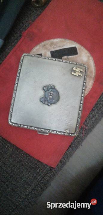 Papierośnica niemiecka Militaria Kutno