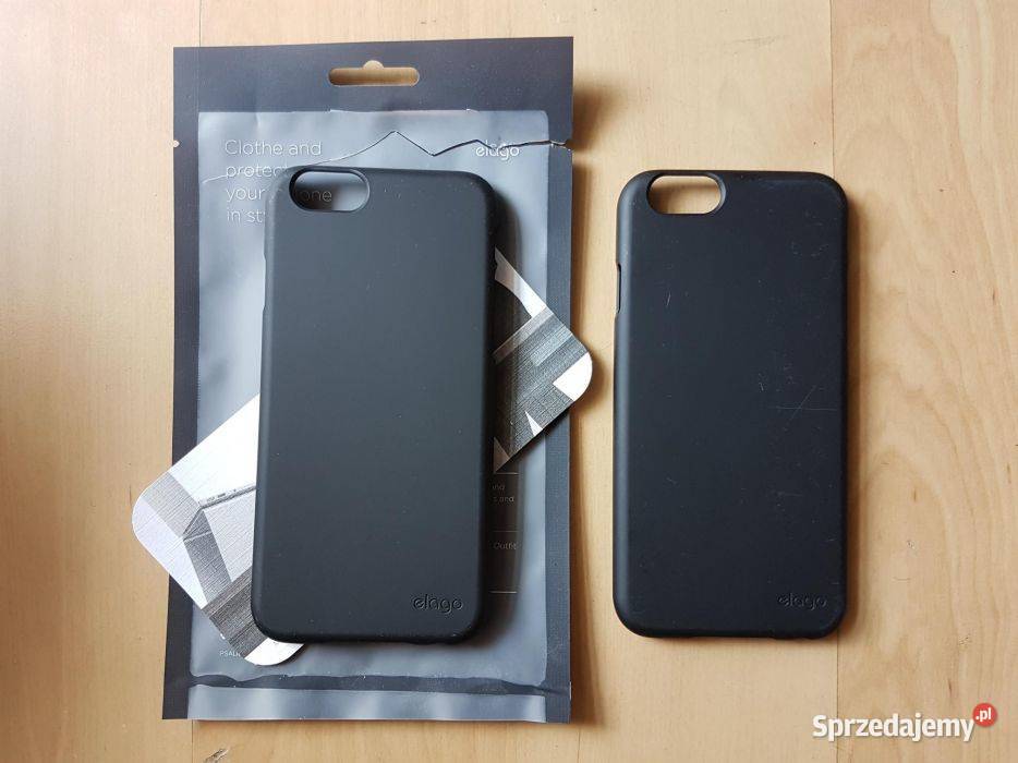 iPhone 6 6s case pokrowiec czarny Elago Slim Fit Pokrowce, futerały i kabury Warszawa sprzedam