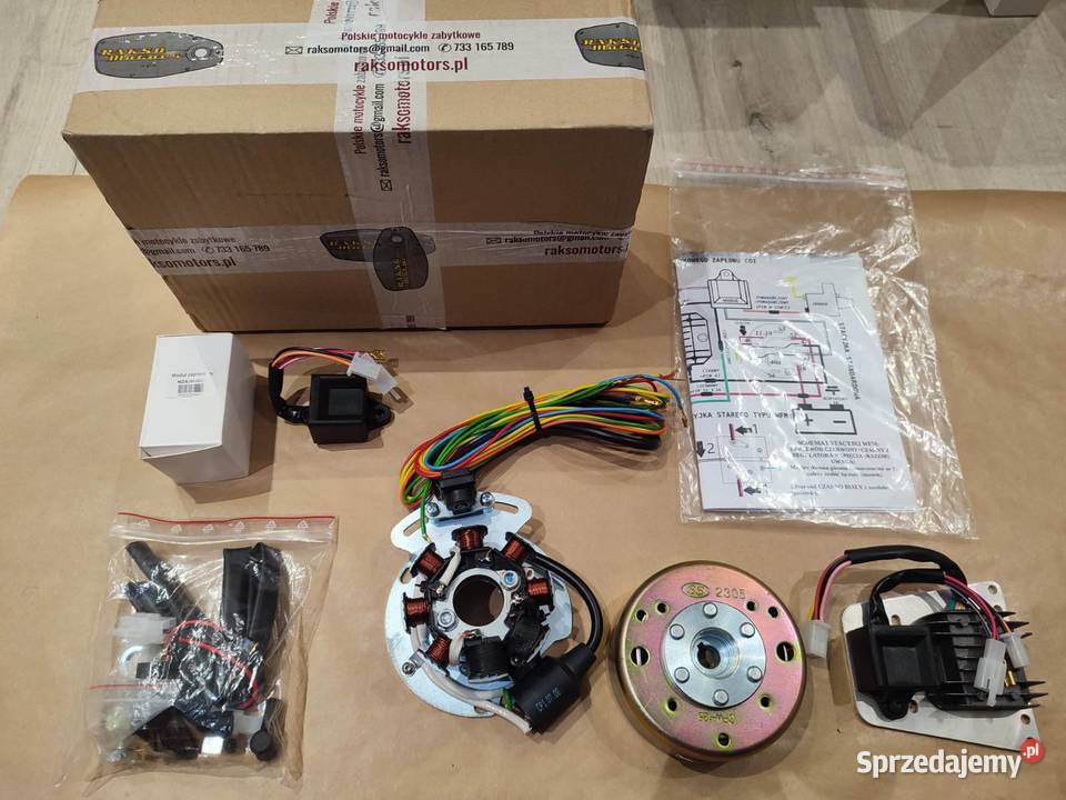 NOWY Bezstykowy zapłon CDI głęboki WSK 125 WFM Mińsk Mazowiecki